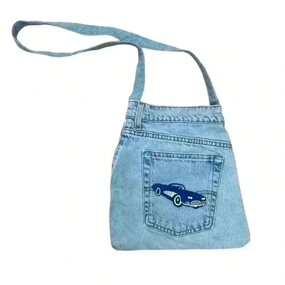 Cross-body purse made from Levi’s - Picture 6 of 8